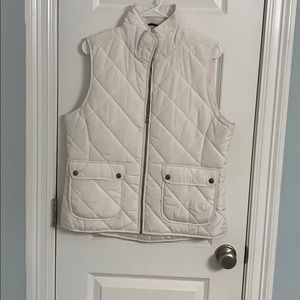 White winter vest